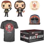 Funko Marvel Collector Corps Caixa de Assinatura, Tema Viúva Negra, Maio de 2020, Camiseta 3XL, Multicolor