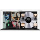 Funko POP 46 - U2 Pop - Boneco Bono. The Edge. Larry Mullen Jr.. Adam Clayton