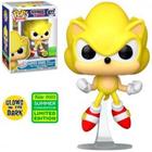 Kit Boneco Funko Pop Sonic Super Tails & Super Silver Sdcc na