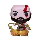 Funko Pop! God of War Kratos com As Lâminas do Caos Figura Exclusiva 154 GITD Brilho no Escuro