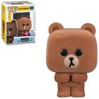 Funko Pop Line Friends 928 Brown Flocked Exclusive - Funko - Marcas