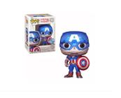 Funko Pop Marvel 1268 - Capitao America ( Facet )