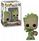 Funko Pop Marvel 1393 - Groot Como Homem De Ferro