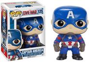 Funko POP Marvel: Capitão América 3: Figura de Ação da Guerra Civil - Capitão América