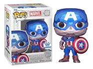 Funko Pop! Marvel Captain America 1268 Exclusivo Facet