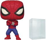 Funko Pop Marvel: Homem-Aranha Série Japonesa - Edição Especial Limitada (Pacote com Case Eco Tek)