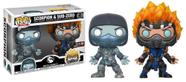 Funko Pop Mortal Kombat 2-pack Scorpion e Subzero Exclusive