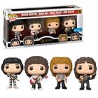 Funko Pop Rocks Banda Queen 4 Pack Boneco Colecionável