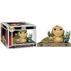 FUNKO POP STAR WARS - JABBA THE HUT &amp SALACIOUS B. CRUMB - COMEMORACAO 40 ANOS 611