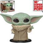 Funko pop star wars the mandalorian - the child (baby yoda) (10" super sized) 369