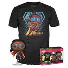 Funko Pop! & Tee: Marvel - Pantera Negra: Wakanda Para Sempre