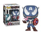 Funko Pop Venom Venomized Capitão América 364 Marvel