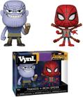 Funko Vynl Marvel: Thanos & Homem-Aranha de Ferro Multicolorido