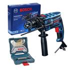 Furadeira De Impacto 1/2 Pol Gsb16Re 850W Bosch + Acess 220V