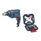 Furadeira De Impacto Bosch 450 Re 220v+X-Line 34 Pc 0615a001nx-000