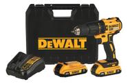 Furadeira E Parafusadeira 13mm Sem Fio Dewalt, Modelo Dcd7781d2 Furadeira De Impacto Com Maleta De Ferramentas 2 Bateria