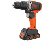 Furadeira e Parafusadeira de Impacto Black+Decker a Bateria 3 Peças 20V Max