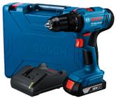 Furadeira E Parafusadeira de Impacto Martelete 1/2 Bosch GSb 183 Li 18v com Bateria e Maleta