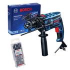 Furadeira Impacto 1/2 Bosch Gsb 16 re 850w + Acessórios