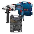 Furadeira Impacto 13mm Bosch Gsb 24-2 Com Kit 103 Peças 220v