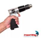 Furadeira Impacto Ar Calibre 3/8" 1700RPM Instalação de Dispositivos Rede Elétrica Hidráulica Móveis Decoração - Importway