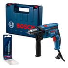 Furadeira Impacto Bosch Gsb 13 Re 750w Com Kit 4 Brocas 220v