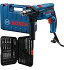 Furadeira Impacto Parafusadeira Bosch Gsb 13 Re 750w E Kit 67 Peças 220v