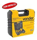 Furadeira Parafusadeira 12v Com Impacto Vonder Pfv012i Acompanha Maleta e Acessórios