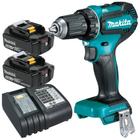 Furadeira Parafusadeira 2 Baterias 18v 5ah Makita Ddf485 C/ Carregador Bivolt