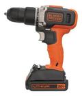 Furadeira Parafusadeira 20v Bivolt Vvr Black+decker Bcd704c1