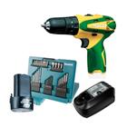 Furadeira Parafusadeira de Impacto 3/8" 12V a Bateria HP330DZBR c/ Jogo de Brocas e Carregador Makita