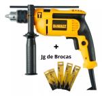 Furadeira Parafusadeira Impacto 1/2 710w Dewalt + Acessórios 220v