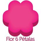 Furador Papel e EVA Regular FLOR 6 Petalas 16MM