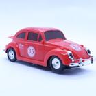 Fusca de Brinquedo com Luz e Som Gira 360º Shiny Toys