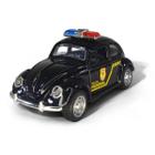 Fusca em Miniatura Carrinho D ferro edição PRF, a fricção.