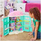 Gabby's Dollhouse, casa de bonecas Purrfect com 15 peças, incluindo bonecos de brinquedo, móveis, acessórios e sons, brinquedos infantis para maiores de 3 anos