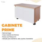 Gabinete Armario Armarinho Balcão De Banheiro Gaveteiro 80Cm