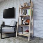 Gabinete Armario de Livros Vertical Vazado Multiuso