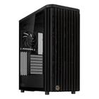 Gabinete ASUS PROART WOOD EDITION PA401, Mid Tower, ATX, Lateral em Vidro Temperado, 3x FANs, Preto - 90DC00M0-B30000