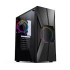 Gabinete Atx Gamer Pixxo Cgg17B Tampa Acrilico 3.0 Fan Rgb