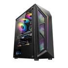 Gabinete Brazilpc Gamer Atx Bpc-005b Black Com 4 Cooler Sem Fonte