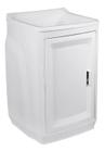 Gabinete Com Tanque Para Lavanderia - 78X51X43Cm - Branco