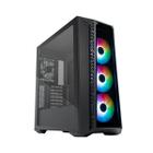 Gabinete Cooler Master Masterbox 520 Lateral Vidro Temperado - 3 Fans Argb 120mm - Preto - Mb520-kgnn-s01