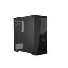 Gabinete Cooler Master Masterbox K501L Preto Lateral Vidro Temperado Plastico ATX / Micro ATX / Mini