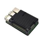 Gabinete de Alumínio com Ventilador Duplo para Raspberry Pi 4/3 Model B/B+