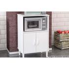 Gabinete de Cozinha Modulado Balcão Cerro Largo c/ 2 Portas e 1 Nicho 58cm Branco - Politorno