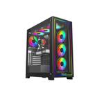 Gabinete Galax Omega Black 4 Fans Argb Atx Frontal Vidro