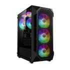 Gabinete Gamdias Aura Gc1 Elite Rgb 4Fans S/Fonte Midtower