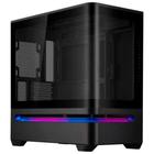 Gabinete Gamer ASUS PRIME AP202, Mid Tower, M-ATX, Lateral e Frontal em vidro, Estilo Aquário, Preto - 90DC00P0-B00000