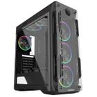 Gabinete Gamer Black Argb Gmx Optical G510 Dbb